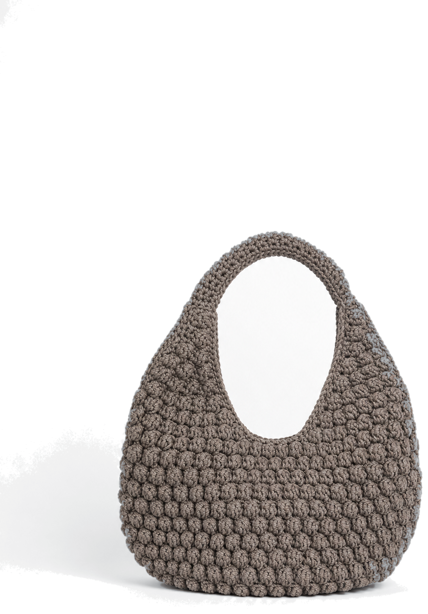 Hobo Panna Bags tortora con punto bobble