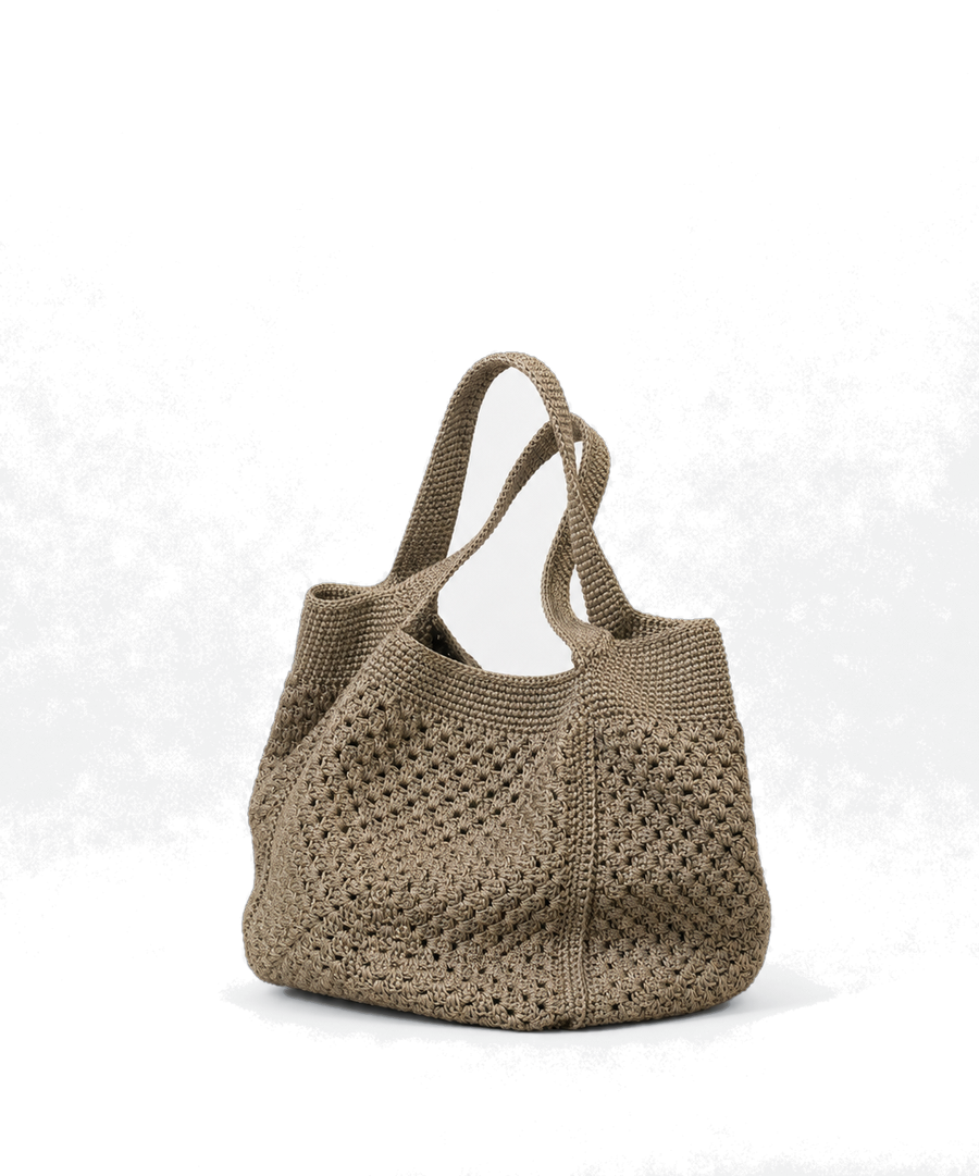 Hobo Panna Bags tortora traforata